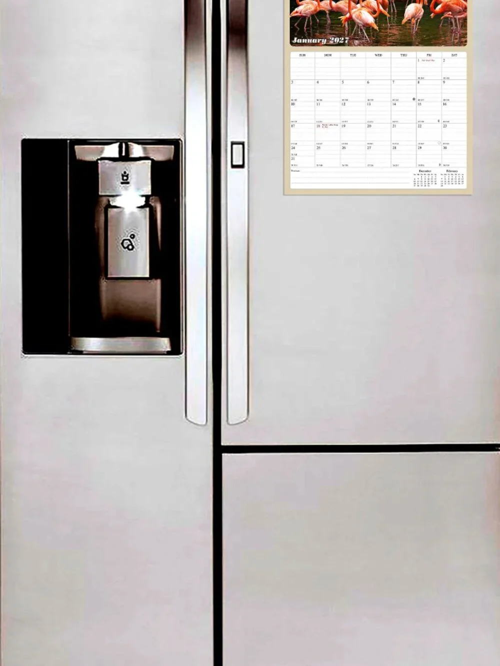2027 Calendar Magnetic Peel & Stick 12 Months 8.5